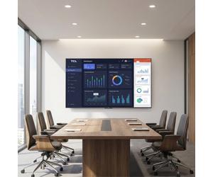 TCL 75C69K Premium QD-MiniLED TV 75'' Téléviseur 4K QD-Mini LED de 75'' avec Google TV, 312 zones de gradation et système audio Onkyo 2.1, conçu pour