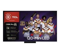 TCL Téléviseur 85C69K Pro 85 pouces QD Mini-LED 4K Google TV 144Hz Onkyo 2.1 Dolby Atmos Noir