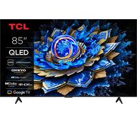 TCL 85T69C 85" (216 cm) QLED, Direct LED TV, 4K HDR TV, Smart Google TV (Dolby Vision & Atmos, Game Master, Motion Clarity, Compatible Google Assistant & Alexa)