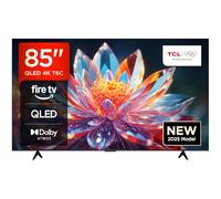 TCL 85T6C Fire TV 85 Pouces QLED 4K UHD Smart TV, HDR (Multi-Format), Dolby Atmos, Motion Clarity, Game Master, Télécommande vocale Alexa