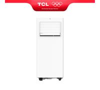 TCL 9000 BTU Climatiseur Mobile, Mode 3 en 1 Refroidissement / Ventilateur / Déshumidificateur, Refroidissement Uniquement, Télécommande, Kit Fenêtre Coulissante Inclus, Classe Énergétique A.