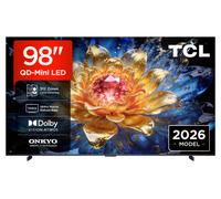 TCL 98T8D 98 pouces 4K HDR Ultra HD QD-Mini LED TV Smart Google TV