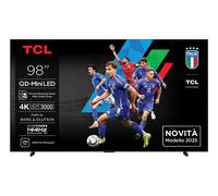 TCL C79K 98C79K TV 2,49 m (98 ) 4K Ultra HD Smart TV Wifi Métallique 3000 cd/m²