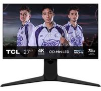 TCL R83 27R83U écran plat de PC 68,6 cm (27") 3840 x 2160 pixels 4K Ultra HD QLED Noir, Blanc