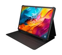 TCL Étui pour Tablet NXTPAPER 14 - Housse Protectrice Slim en Cuir PU avec 3 Positions Réglables, Porte-Stylo Magnétique, Fonction Veille/Réveil Auto, Noir