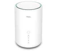 TCL LinkHub HH130VM Home Station Router 4G, LTE (Cat 12/13), Dual Band, Gigabit, Prise en Charge de la Carte SIM, 3CA, WiFi AC, Hotspot jusqu'à 64 utilisateurs, Blanc