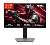 TCL Moniteur Mini LED 25P1A 24,5”, résolution FHD (1920 x 1080), 300 Hz, Dalle HFS (IPS), VESA DisplayHDR 600, Temps de réponse 1 ms GtG, AMD FreeSync Premium