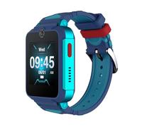 TCL MOVETIME Family Watch 2 - Montre connectée 4G pour Enfants, GPS, appels vidéo, Suivi d'activité, Bleu de Vitesse