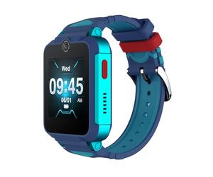 TCL MOVETIME Family Watch 2 - Montre connectée 4G pour Enfants, GPS, appels vidéo, Suivi d'activité, Bleu de Vitesse