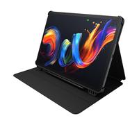 TCL Étui pour Tablet NXTPAPER 11 Plus - Housse Protectrice Slim en Cuir PU avec 3 Positions Réglables, Porte-Stylo Magnétique, Fonction Veille/Réveil Auto, Noir