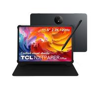 TCL NXTPAPER 11 Plus avec étui Rabattable et Stylet T-Pen, écran NXTPAPER 4.0 de 11,5" 2.2K, Intelligence Artificielle intégrée, mémoire Interne de 256 Go, Extension de RAM 8 Go + 8 Go