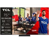 TCL Téléviseur 75C89K QD Mini LED 189 cm 4K UHD 2025 Aluminium brossé