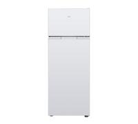 TCL RF207TWE1 Réfrigérateur-congélateur compact, fonction refroidissement et congélation rapide, clayettes et pieds réglables, classe énergétique E - 207 L