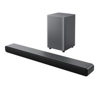 TCL S55 Series S55HE - Système de barre audio - pour la télévision - Canal 2.1 - sans fil - Bluetooth - noir