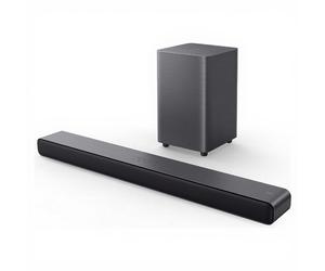 TCL S55H Barre de son Dolby Atmos 2.1, connectivité sans fil, design compact S55HE