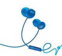 TCL SOCL300 Écouteurs Intra-Auriculaires filaires dégradé avec Micro intégré, Son Dynamique cristallin, Ergonomique, Confortable, coloré, Bleu océan