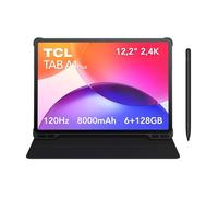 TCL Tab A1 Plus + Flipcase + Pen, 6GB+128GB, Écran immersif 12,2" 2,4K 120Hz, Processeur 4 nm avancé, Design monocoque métallique Fin, Google Gemini, AI Toolbox, Interface intuitive