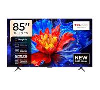 TCL Téléviseur intelligent P8K QLED 4K UHD de 85 po | Google TV, 144 Hz, HDR10+, processeur AiPQ Pro, audio ONKYO 2.1, Dolby Atmos, DTS Virtual:X, boîtier unique mince (85P8K - Modèle 2025)