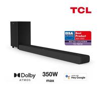 Barre de son TCL TS8132-EU Dolby Atmos 3.1.2 Noir ombré Noir ombré, Noir G
