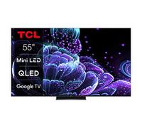 TCL TV Mini LED 4K 139 cm 55C835 Mini LED QLED 144Hz Google TV