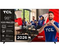 TCL Téléviseur Mini LED 98C89L 98 pouces (248 cm) 4K Google TV 144Hz VRR Dolby Atmos 4 HDMI 2.1 Noir