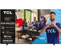 Tcl - Tv Rgb 98rm7l (2026) 98" (248 Cm) - Expérience Gaming, 144hz, Google Tv, Système Audio Onkyo