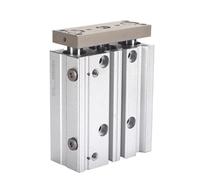 TCM12/16/20/25/32/40/50/63/80 cylindre à air guidé à trois axes, course de 10 à 200 mm(Stroke 90mm-S,TCM20)