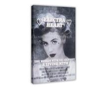 TCMAHE Poster sur toile Marina And The Diamonds Electra Heart - Décoration pour chambre à coucher, bureau, chambre à coucher - 60 x 90 cm
