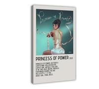 TCMAHE Poster sur toile Marina And The Diamonds Princess of Power - Décoration pour chambre à coucher, bureau, chambre - 60 x 90 cm