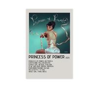 TCMAHE Poster sur toile Marina And The Diamonds Princess of Power pour décoration de chambre à coucher, bureau, chambre à coucher, cadeau 20 x 30 cm