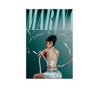 TCMAHE Poster sur toile Marina et les diamants Princesse du Pouvoir - Décoration pour chambre à coucher, bureau, chambre - Cadeau - 20 x 30 cm