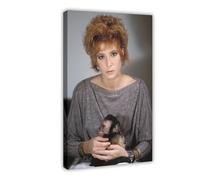 TCMAHE Poster sur toile Singer Mylène Farmer (24) - Décoration pour chambre à coucher, bureau, chambre - Cadeau - 20 x 30 cm