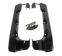 TCMT Extension de sacoche rigide étirée de 10,2 cm pour Harley 2014-2024 Street Road Electra Glide Road King Ultra Limited