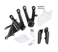 TCMT Lot de repose-pieds avant pour Honda CBR 1000 RR 2004-2007 Noir