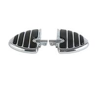 TCMT Moto caoutchouc Monte masculine estribera style de l'ala croisière repose pied pédale Pour Harley V-Rod Touring