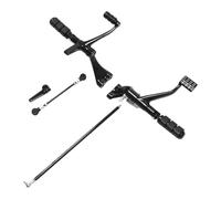 Tcmt Noir avant Pied Pegs Moto Footpeg Repose-pieds support Lot Forharley Sportster 2004 05 06 07 08 09 2010 2011 2012 2013