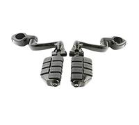 TCMT Repose-pieds d'autoroute compatibles avec Harley Softail Sportster Electra Road Glide Road King Street Glide avec protection moteur de 3,2 cm / barre d'autoroute de 3,2 cm