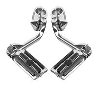 TCMT Repose-pieds d'autoroute de 3,2 cm pour Harley Touring Road King Street Glide Road Glide Electra Glide Softail Sportster Dyna avec protections moteur de 3,2 cm