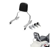 TCMT Repose-pieds standard Sissy-Bar avec kit de matériel de fixation, compatible avec Harley Fat Boy 114 FLFBS 2018-2023, Fat Boy FLFB 2018-2019 Breakout 114 FXBRS 2018-2020 Breakout FXBR 2018-2019