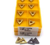 TCMT110204 VP15TF/UE6020/US735 CNC outil Triangle carbure lame métal outils de tournage Machine outil de fraisage TCMT110204 voiture lame | Tur(TCMT110204 US735)
