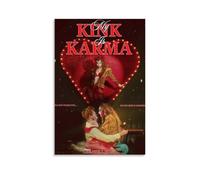 TCNDFZ Chappell Roan My Kink's Karma Peinture sur toile classique Décoration murale sans cadre 30 x 45 cm