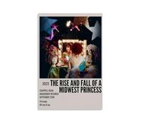 TCNDFZ Chappell Roan The Rise and Fall of A Midwest Princess Art Painting Classic Impression sur toile murale sans cadre pour salon 60 x 90 cm