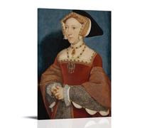 TCNDFZ Impression sur toile de Hans Holbein The Younger - Décoration murale classique pour salon - 30 x 45 cm - Style cadre