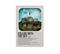 TCNDFZ Impression sur toile style Pierce The Veil Collide with The SkyArt - Décoration murale classique pour salon - 60 x 90 cm