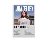 TCNDFZ Lana Del Rey Born to DieArt Impression sur toile murale sans cadre 30 x 45 cm