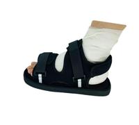 TCNGKIJIUK Femme Homme Chaussure de Plâtre Postopératoire Chaussure de Rééducation Ouvert à Pieds Chaussures de Soutien Blessées Chaussures Antidérapantes pour Fractures Chausson de Marche Réglable
