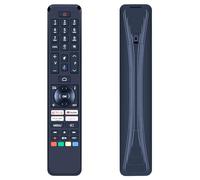 TCNOUMT CT-8563 Télécommande de rechange pour Toshiba Smart TV RC45160 RC43160 32LA3B63DA 32LA2B63DG 50UA4B63DA 55UA2D63DG 65UA2D63DG IR Télécommande sans fonction vocale