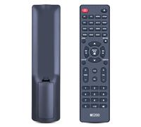 TCNOUMT KT1045 Télécommande de rechange pour récepteur réseau stéréo compact MAGNAT MC 200 MC 400 RC 303