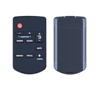 TCNOUMT N2QAYC000126 Télécommande de barre de son compatible avec Panasonic Theater System SU-HTB250 SU-HTB254 SC-HTB254 SC-HTB250 SC-HTB258 SU-HTB258 SU-HTB250EBK SC-HTB258EBK SU-HTB2500EBK