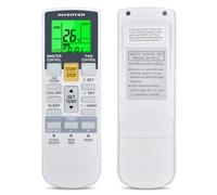 TCNOUMT Nouvelle télécommande de rechange Ar-Ry12 compatible avec le climatiseur Fujitsu Ar-Rah2u Ar-Rah1u Ar-Rae2u Ar-Rae1u AR-Ry3 AR-Ry4 AR-Ry5 AR-Ry6 AR-Ry7 Ar-Ry10 Ar-Ry11